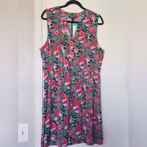 NWT Stitch Fix Women's Floral Sleeveless Dress Multicolor